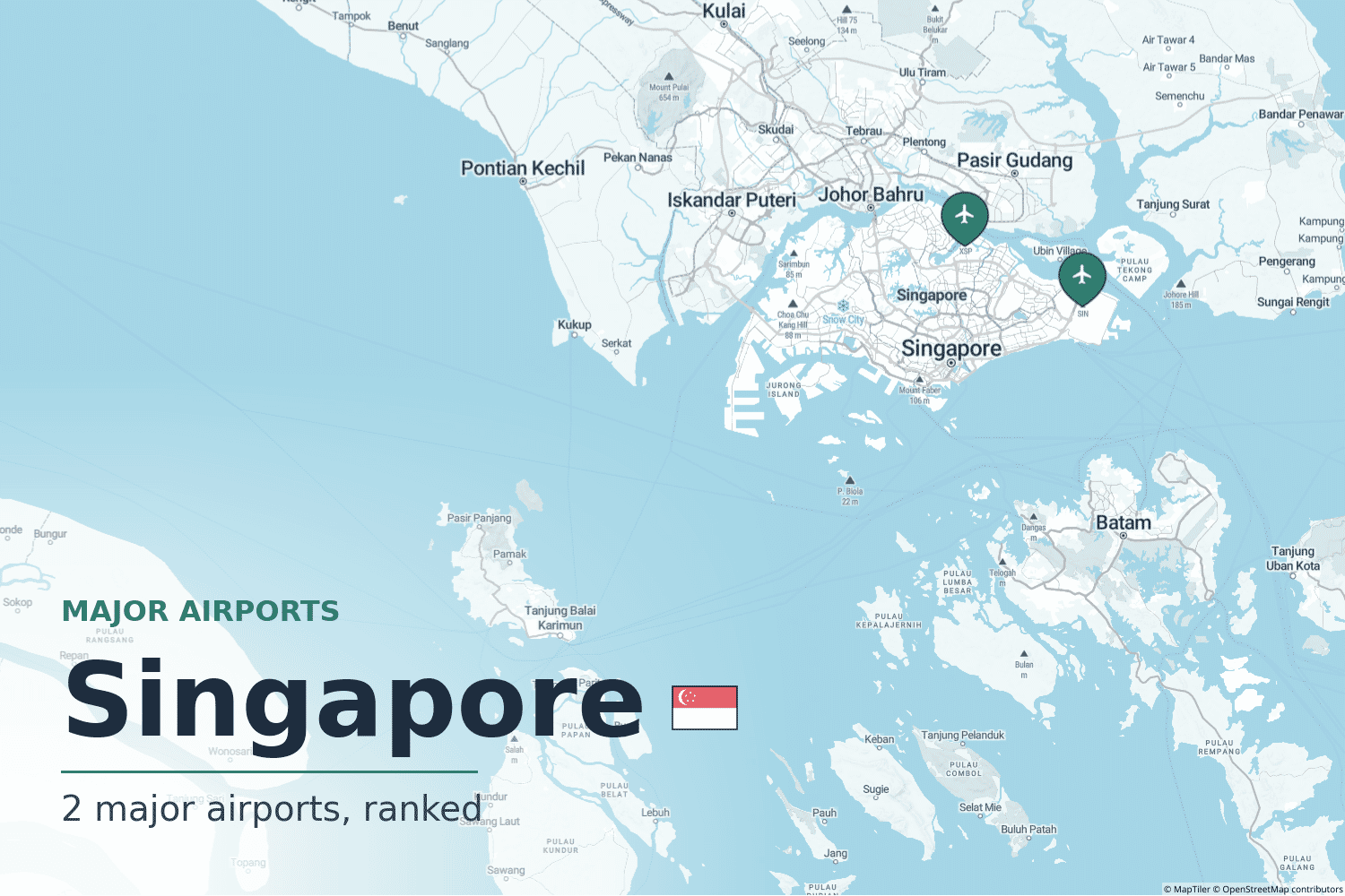 Major Airports in Singapore
