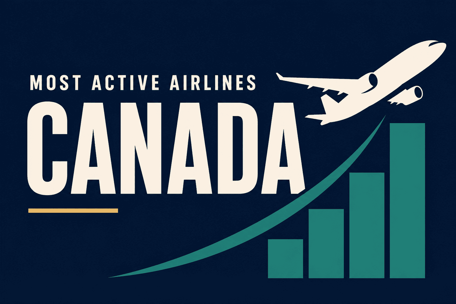 Most Active Airlines in Canada