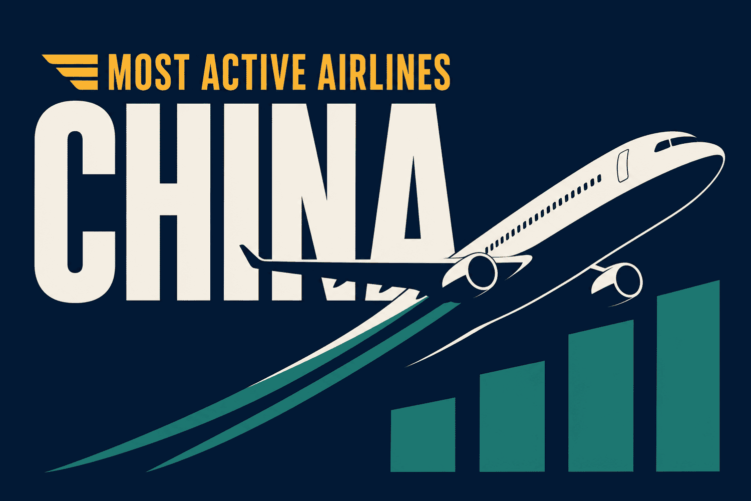 Most Active Airlines in China