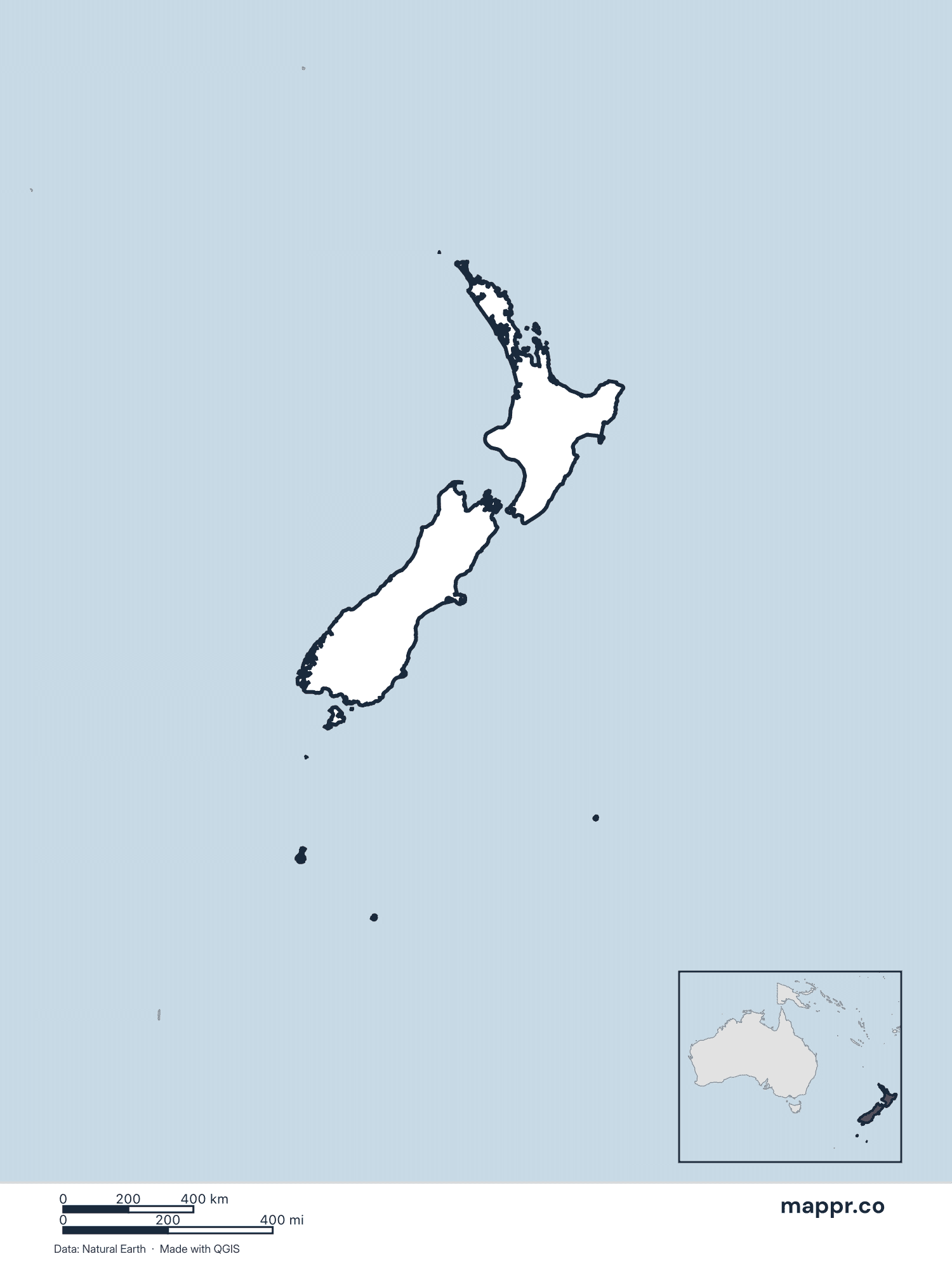 New Zealand Maps — Free Printable Maps of New Zealand | Mappr