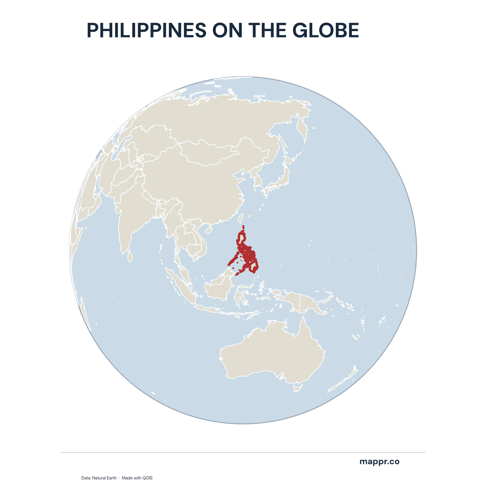 Philippines Introduction Location Philippines Maps — Free Printable Maps of the Philippines | Mappr