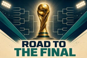 2026 World Cup knockout stage road to the final