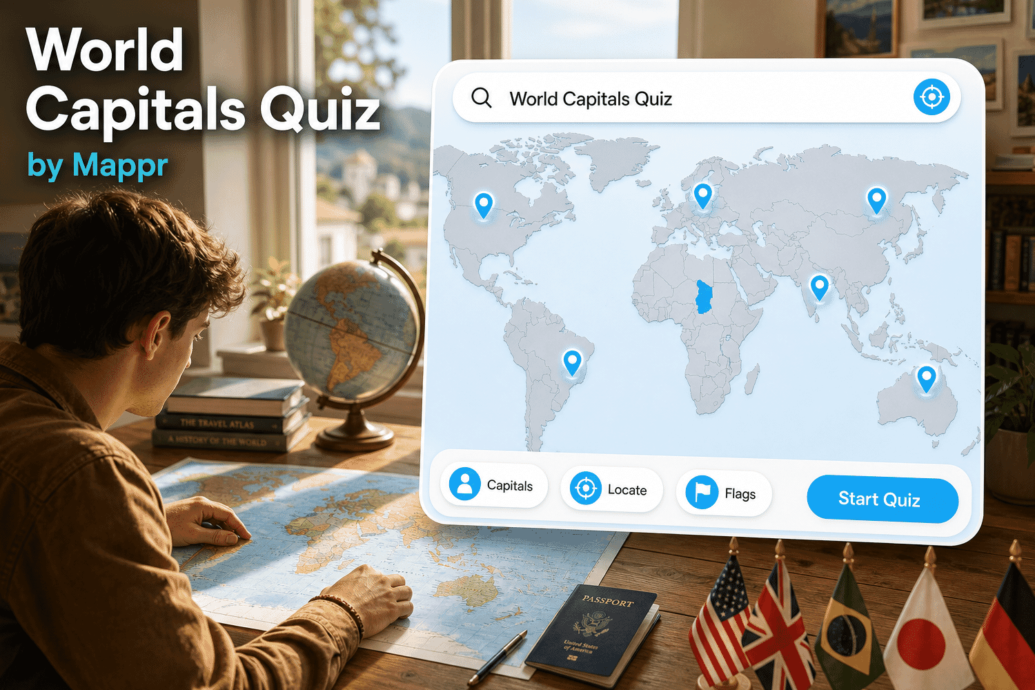 World Capitals Quiz