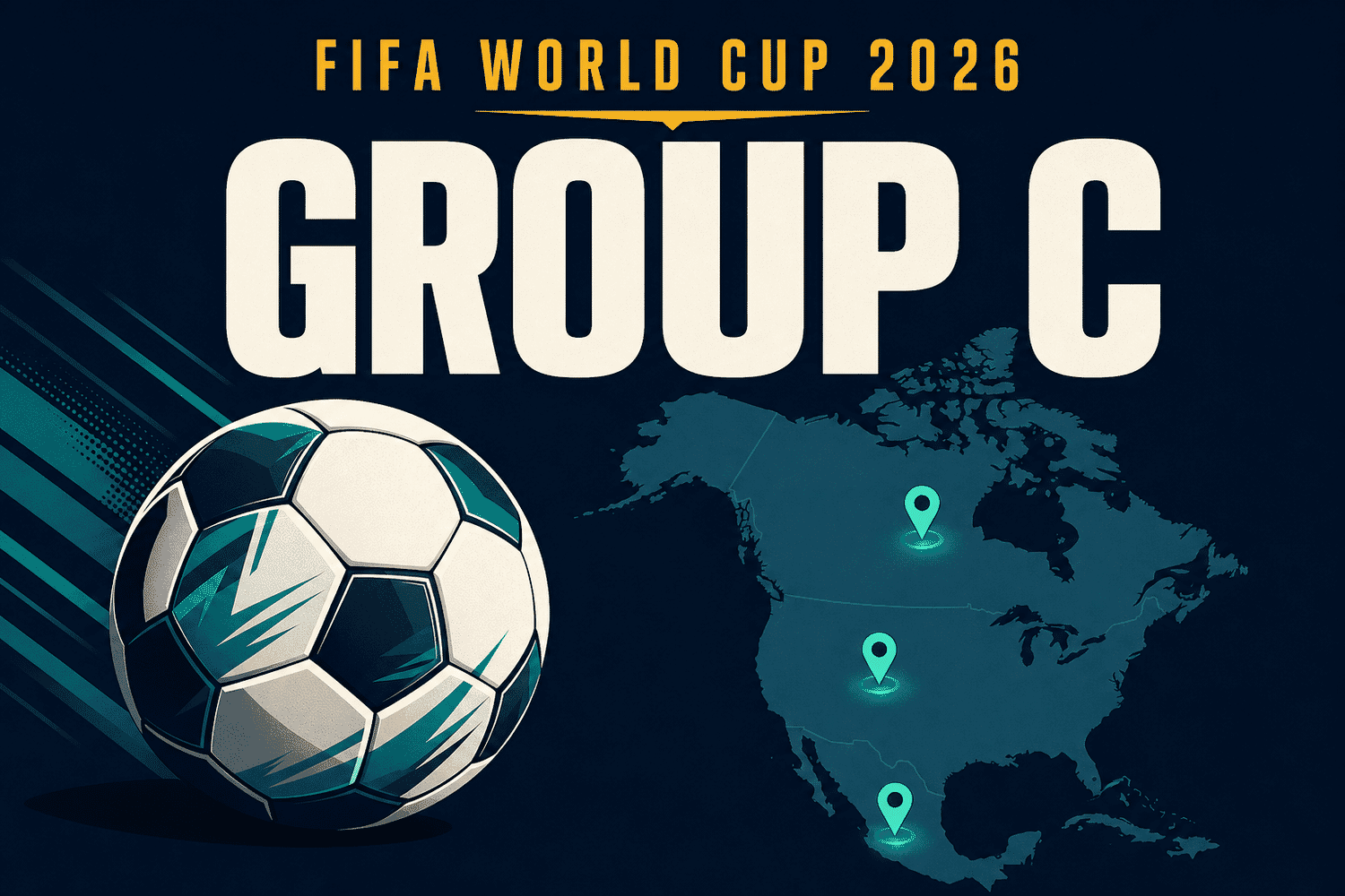 World Cup 2026 Group C: Brazil, Morocco, Scotland & Haiti — Fixtures, Venues & Map