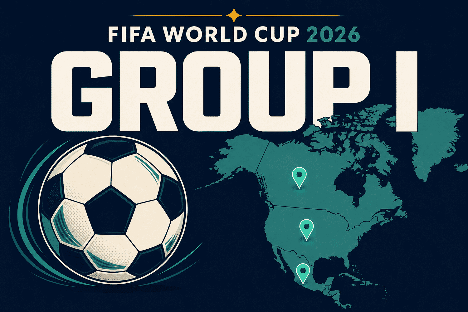World Cup 2026 Group I: France, Senegal, Iraq & Norway — Fixtures, Venues & Map