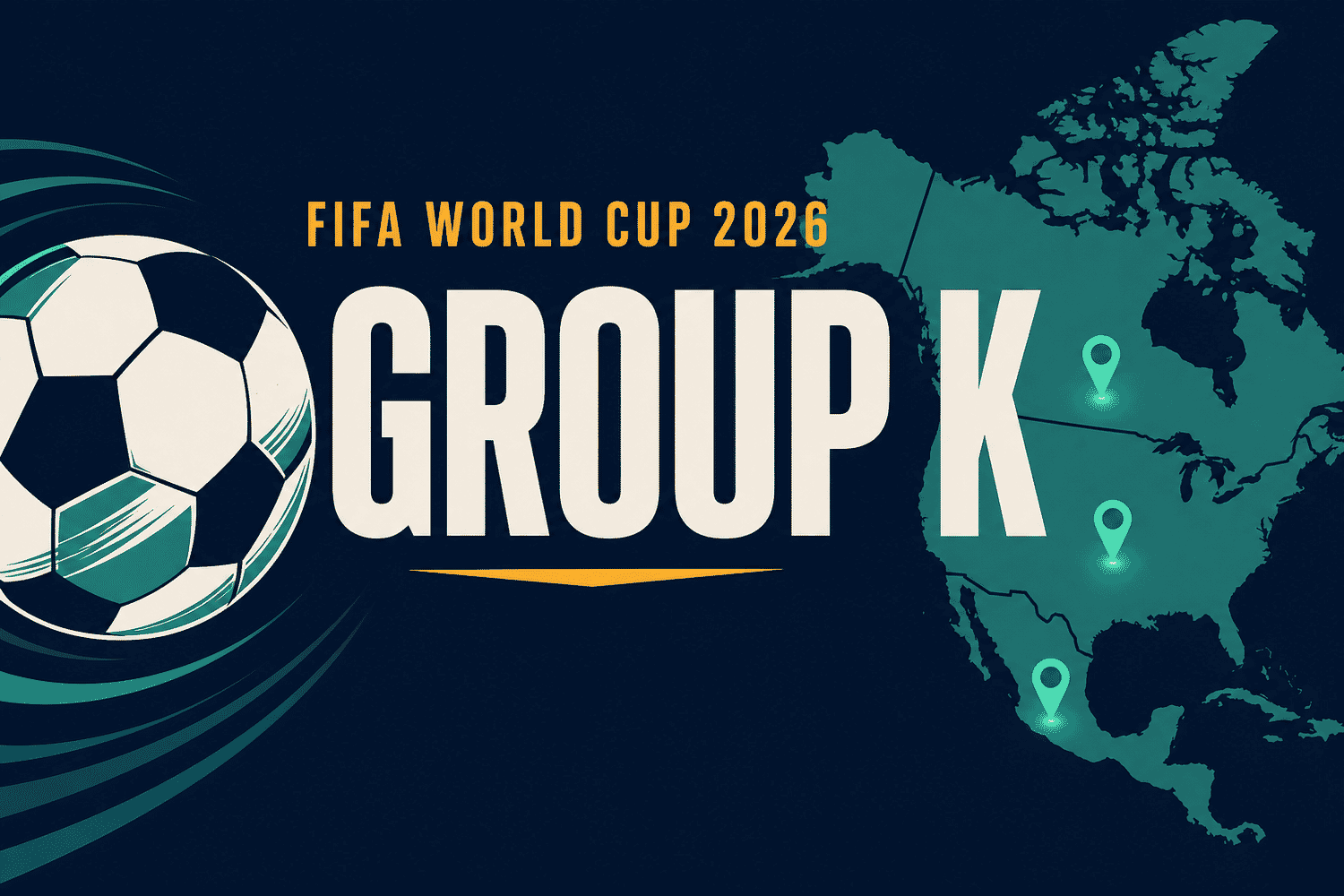 World Cup 2026 Group K: Portugal, Colombia, Uzbekistan & DR Congo — Fixtures, Venues & Map