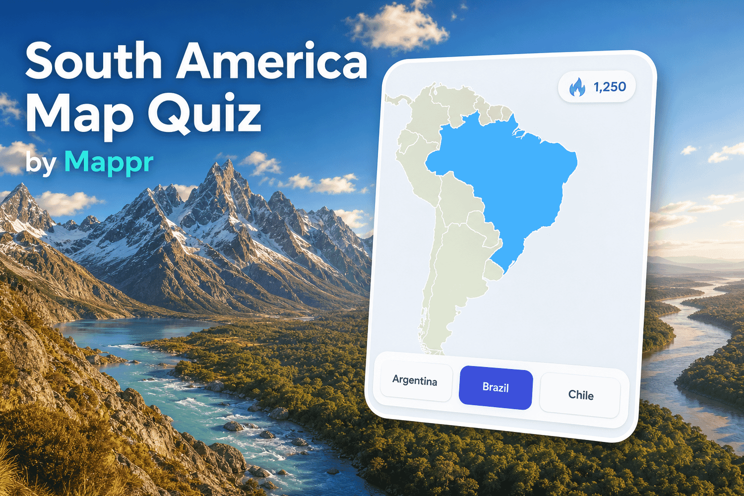 South America Map Quiz