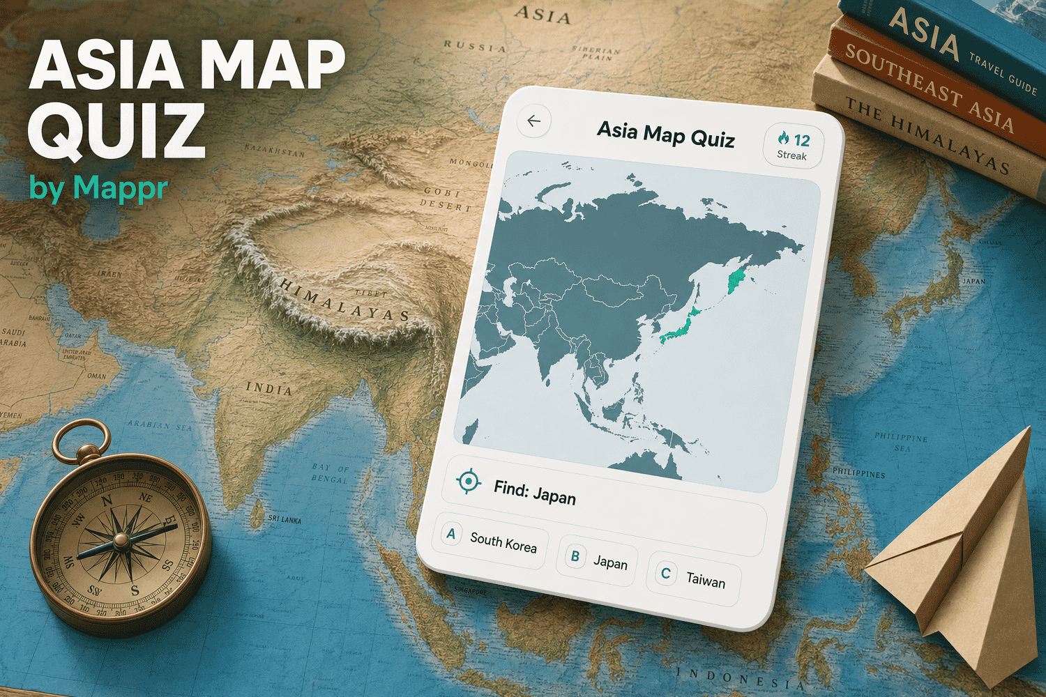 Asia Map Quiz