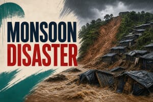 Deadly monsoon floods and landslides in Bangladesh 2026