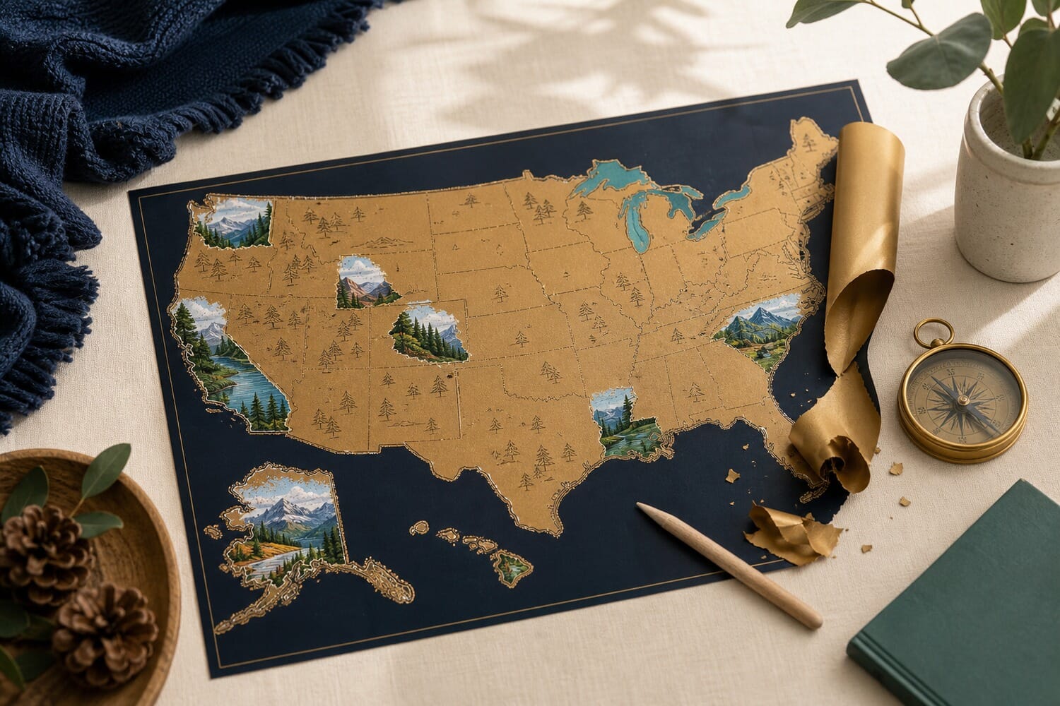 Best National Parks Scratch Off Maps: 9 Picks Compared — Mappr.co buying guide hero