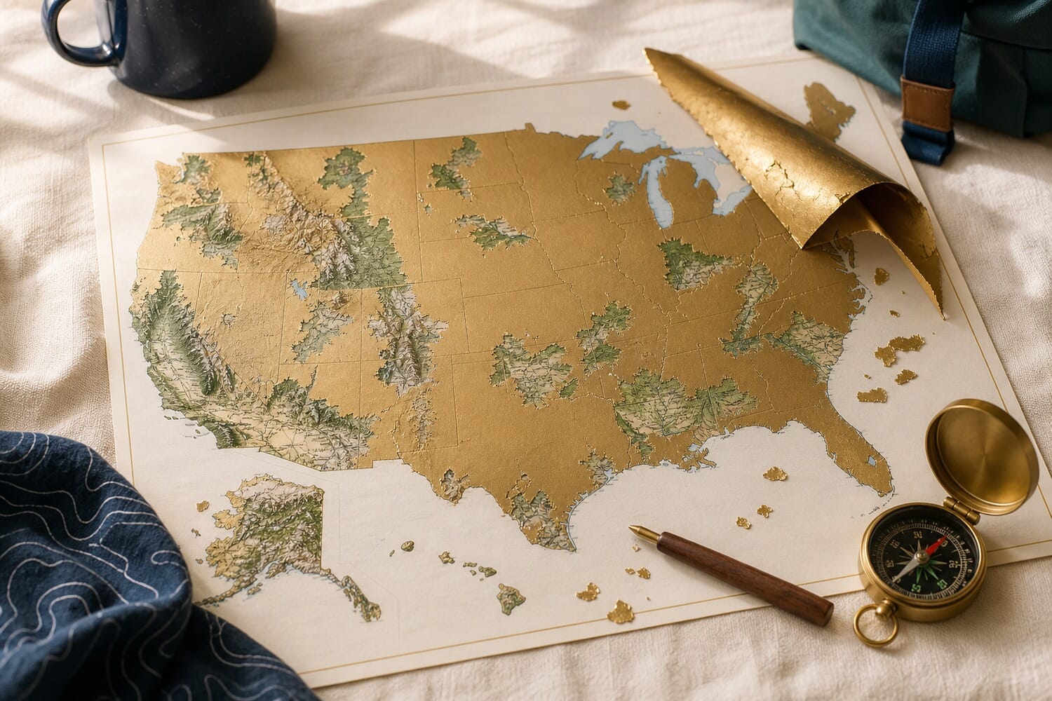 Best National Parks Scratch Off Maps: 9 Picks Compared — Mappr.co buying guide hero