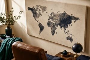 Best World Map Canvas: 9 Picks Compared β Mappr.co buying guide hero