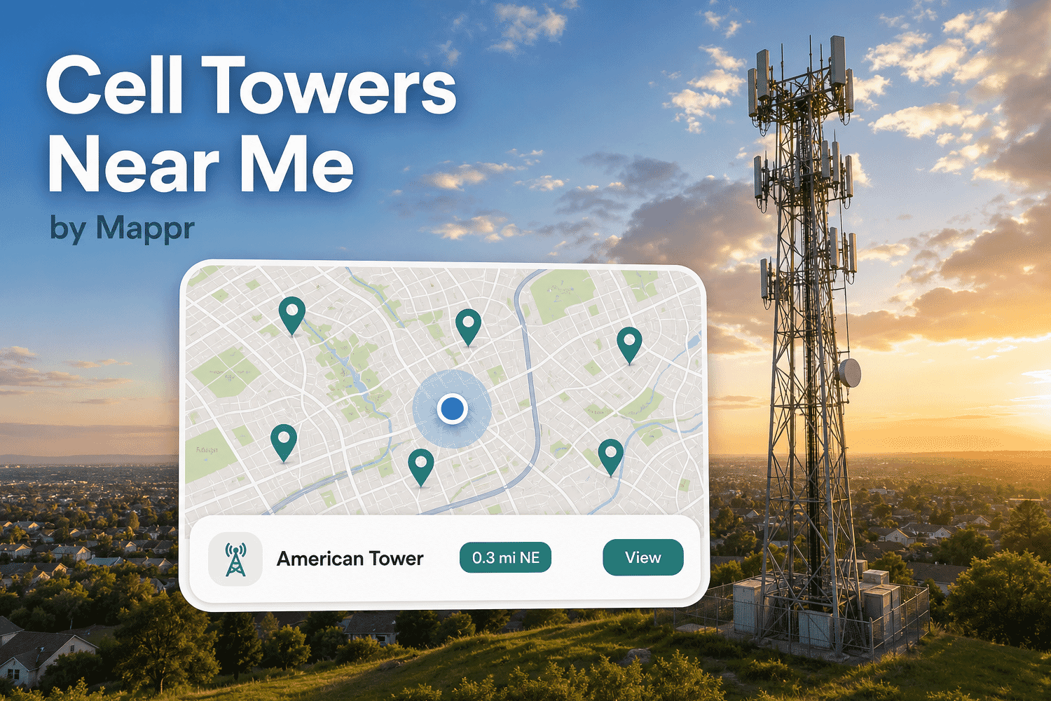 US Cell Towers Near Me