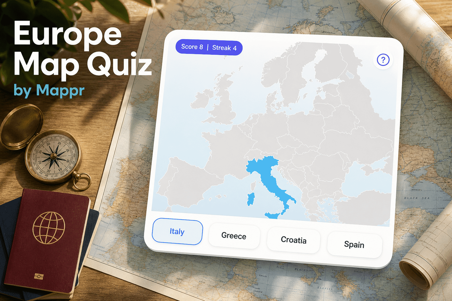 Europe Map Quiz
