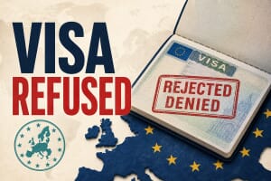 Schengen visa refusal rates by nationality 2025