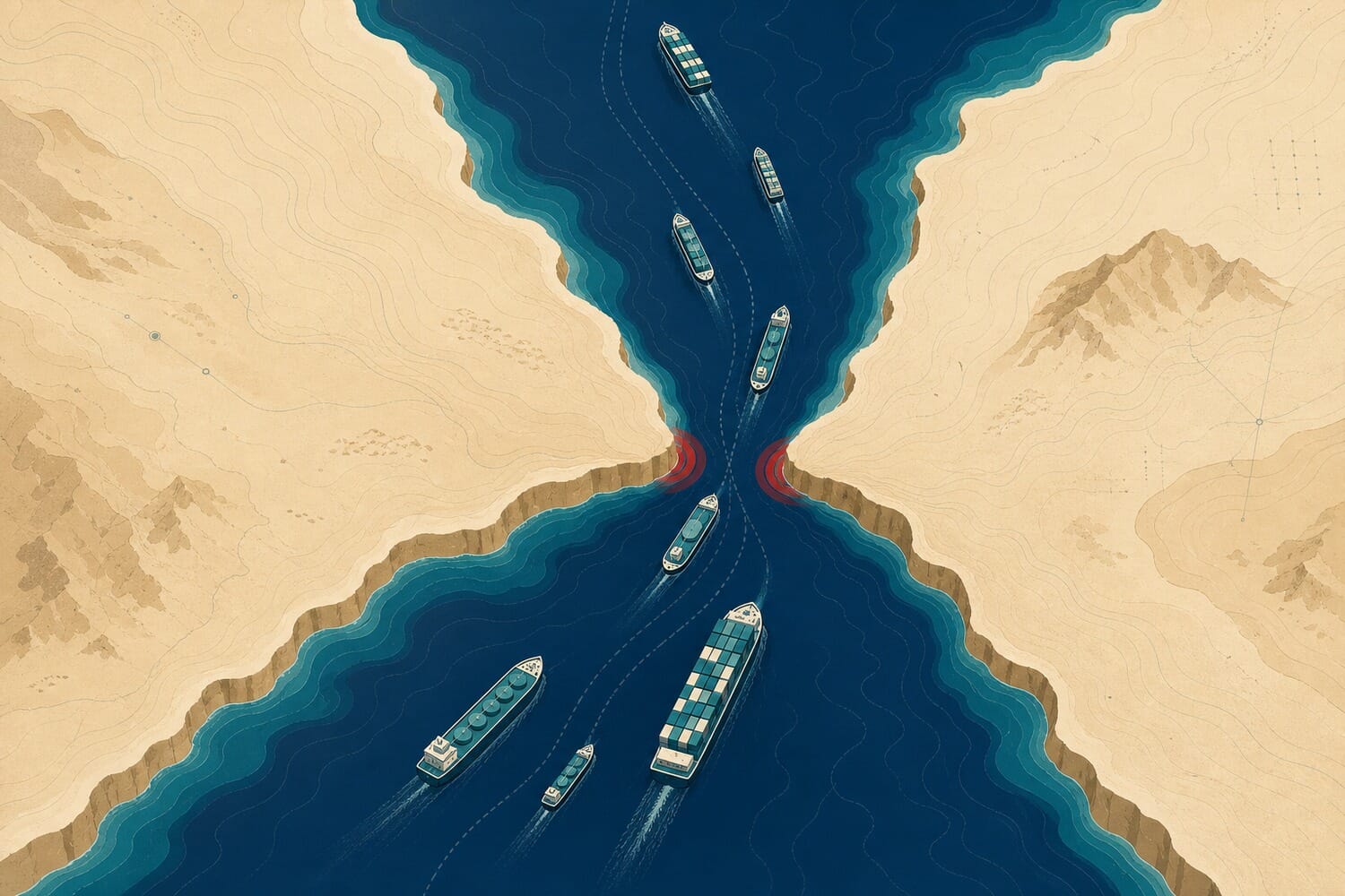Mapped: The World’s Most Important Straits and Chokepoints