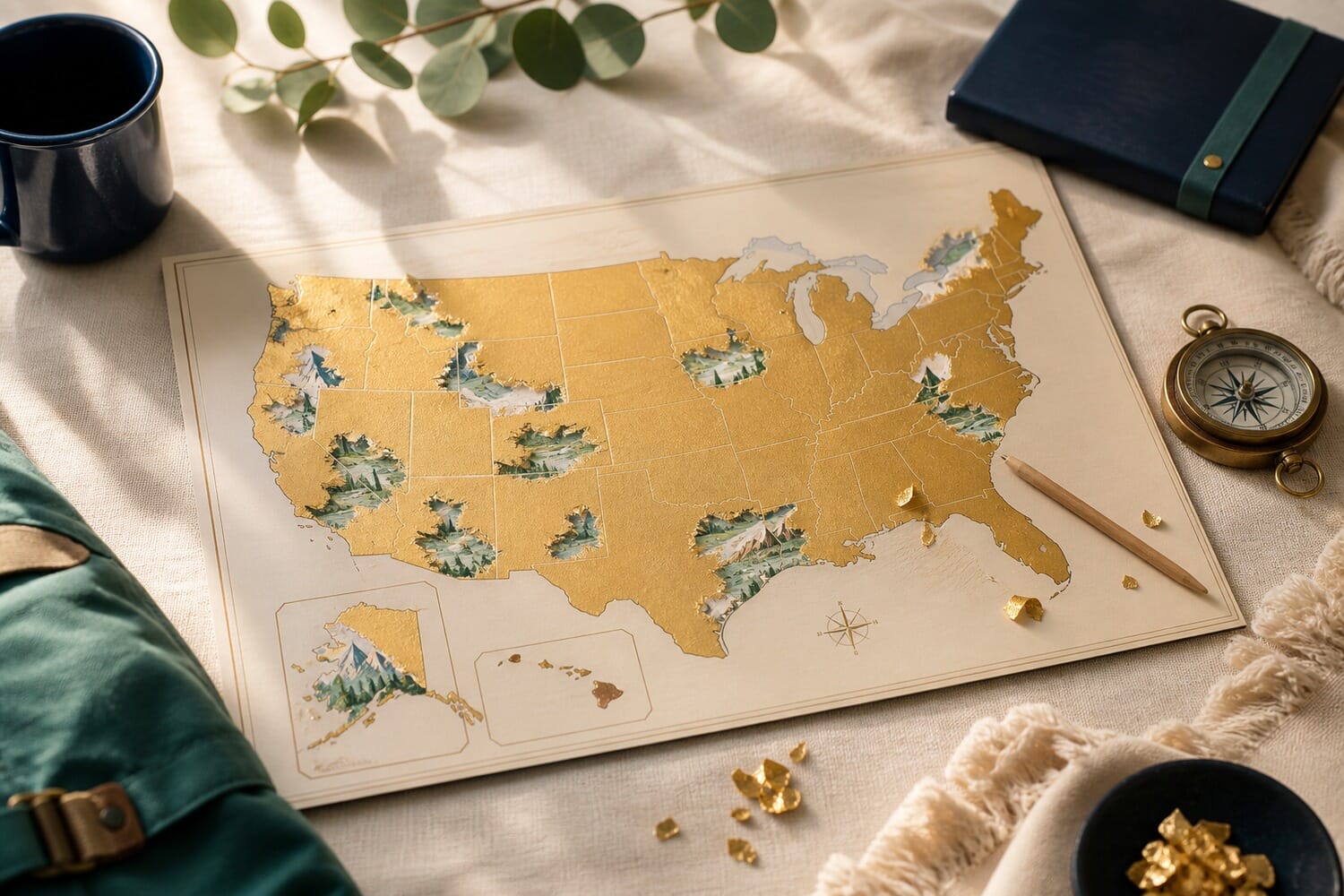 Best National Parks Scratch Off Maps: 9 Picks Compared — Mappr.co buying guide hero