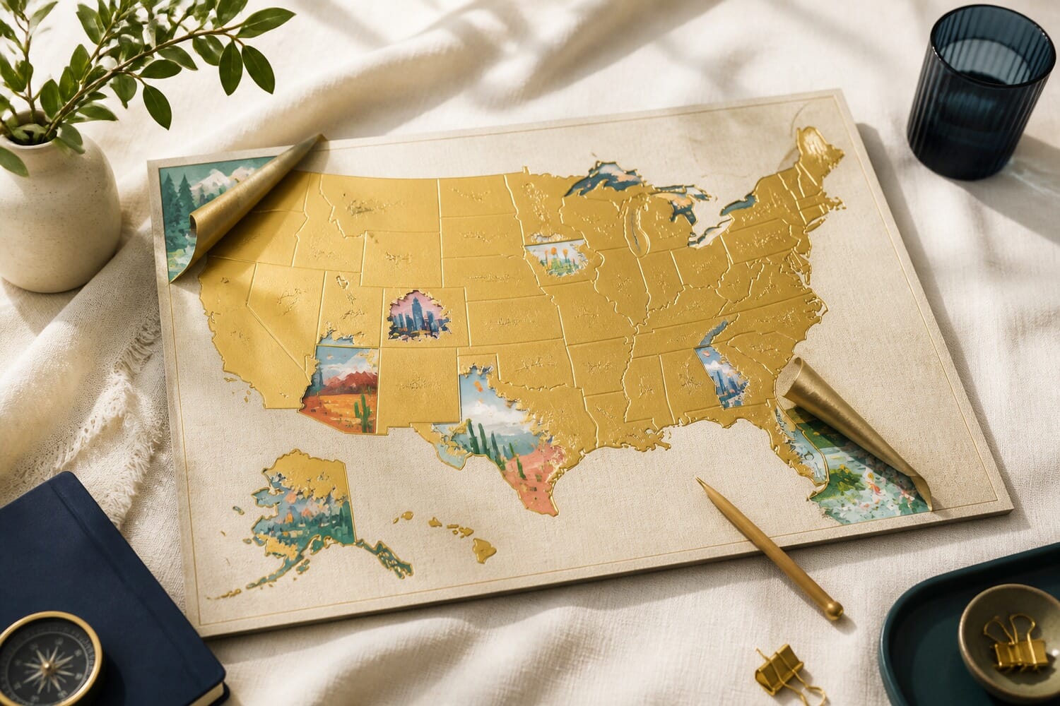 Best USA Scratch Off Maps: 8 Picks Compared — Mappr.co buying guide hero