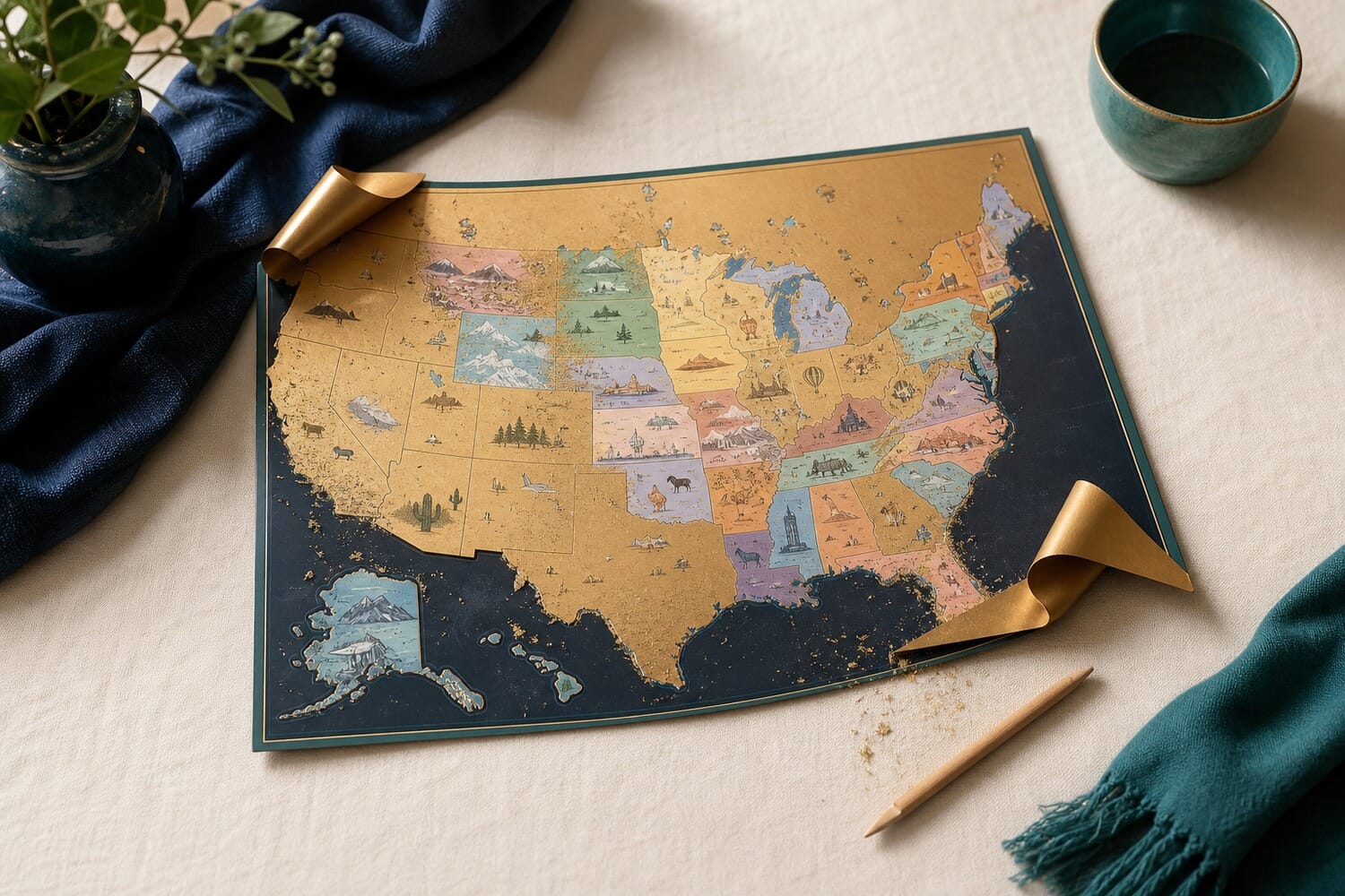 Best USA Scratch Off Maps: 8 Picks Compared