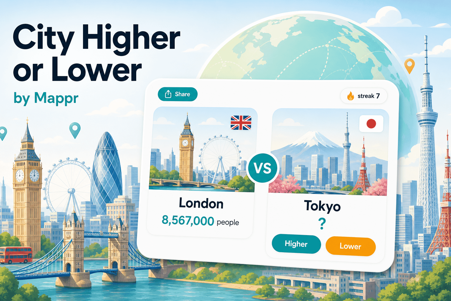 City Higher or Lower