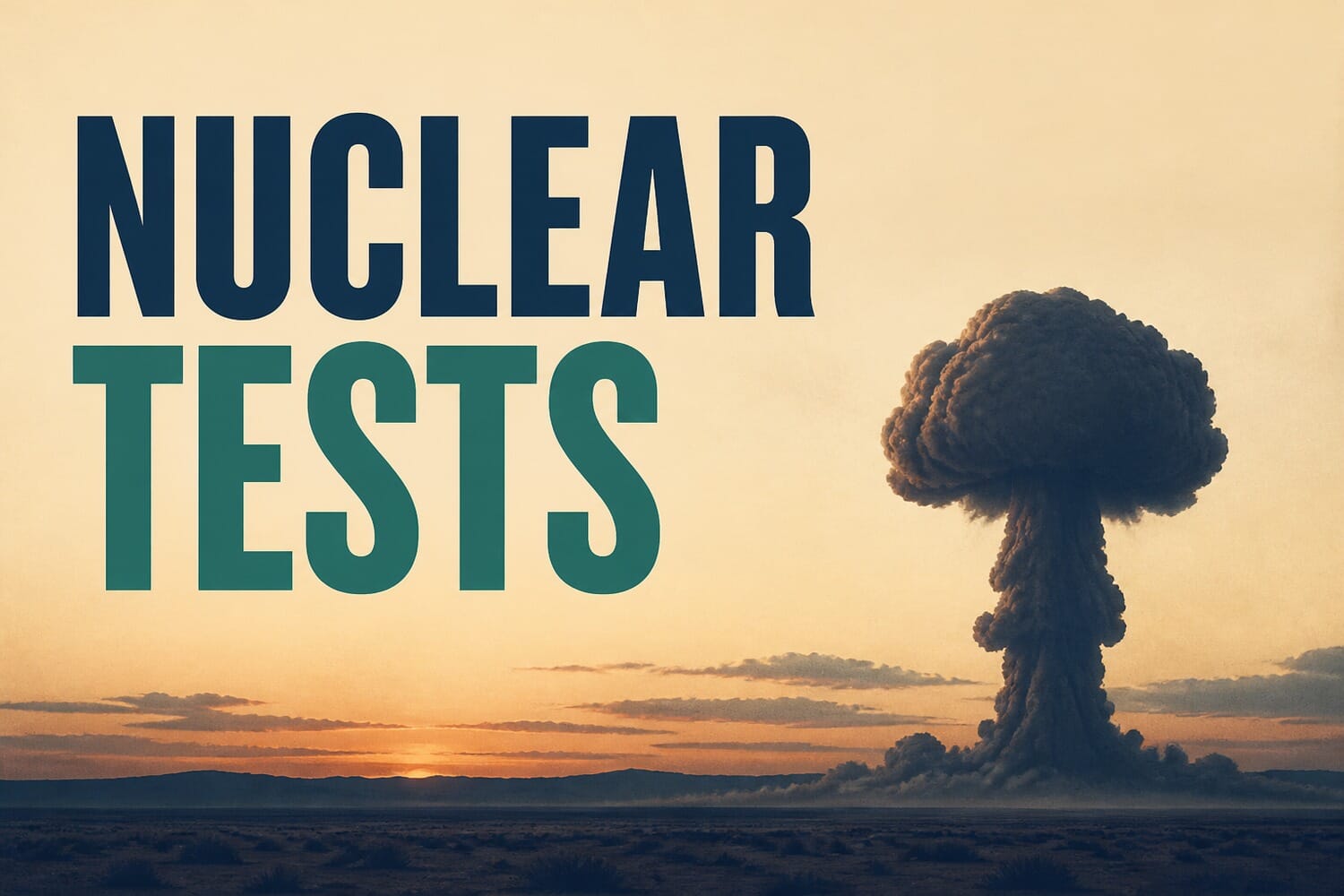 Nuclear Tests by Country: Mapping All 2,056 Explosions and the Sites That Took Them