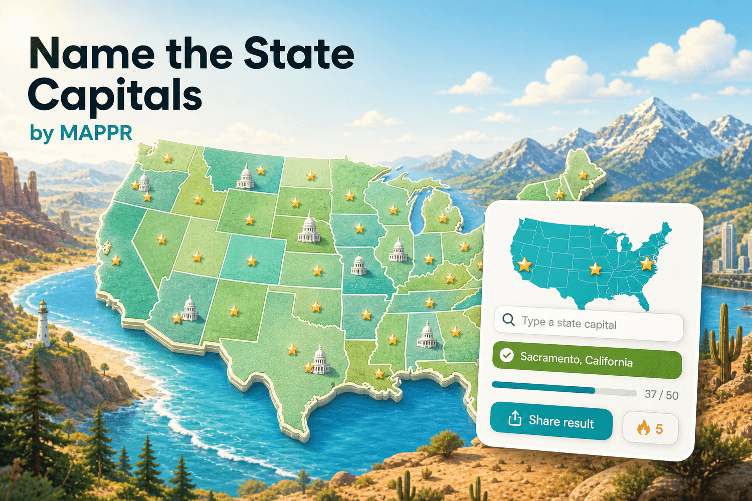 Free Geography Games — Play Online | Mappr