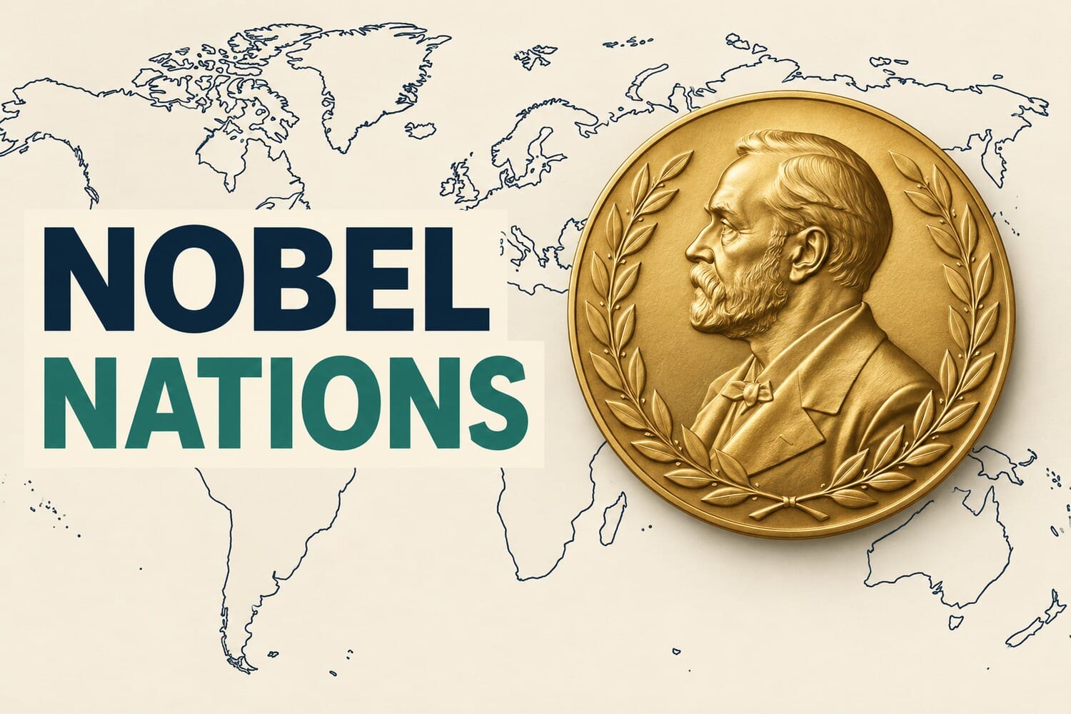Nobel Laureates by Country (2026): The All-Time Map, the Per-Capita Flip and This Week’s Winners